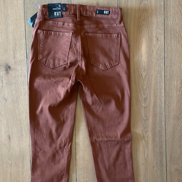 NWT KUT From the Klorh Mia HR Toothpick Skinny Jean- Clay- Size 2 - Picture 6 of 9